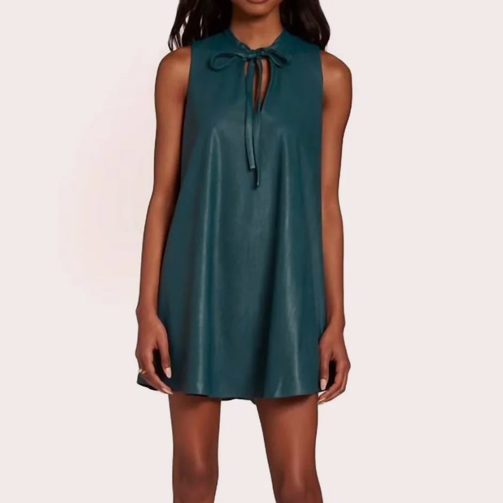Amanda Uprichard Louie Dress Faux Leather